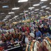 Grocery lines in League City near Jeanne's home after the storm.